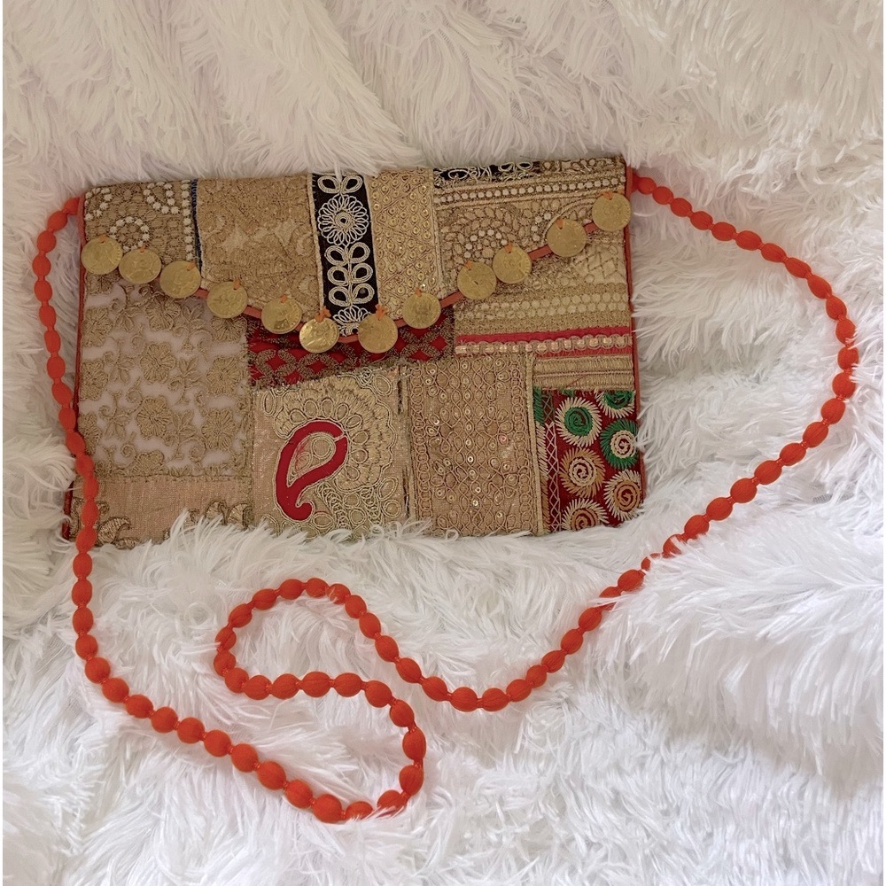 Unique Clutch or Crossbody Handbag